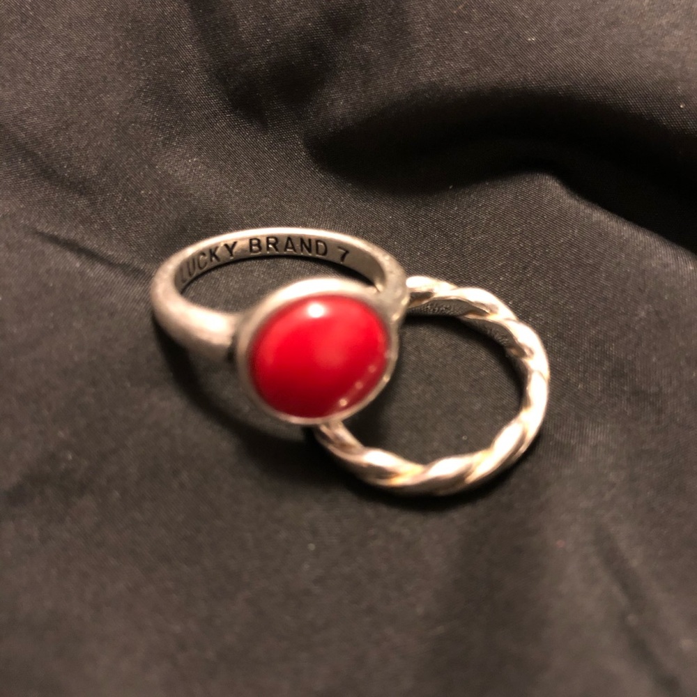 Lucky Brand ring set